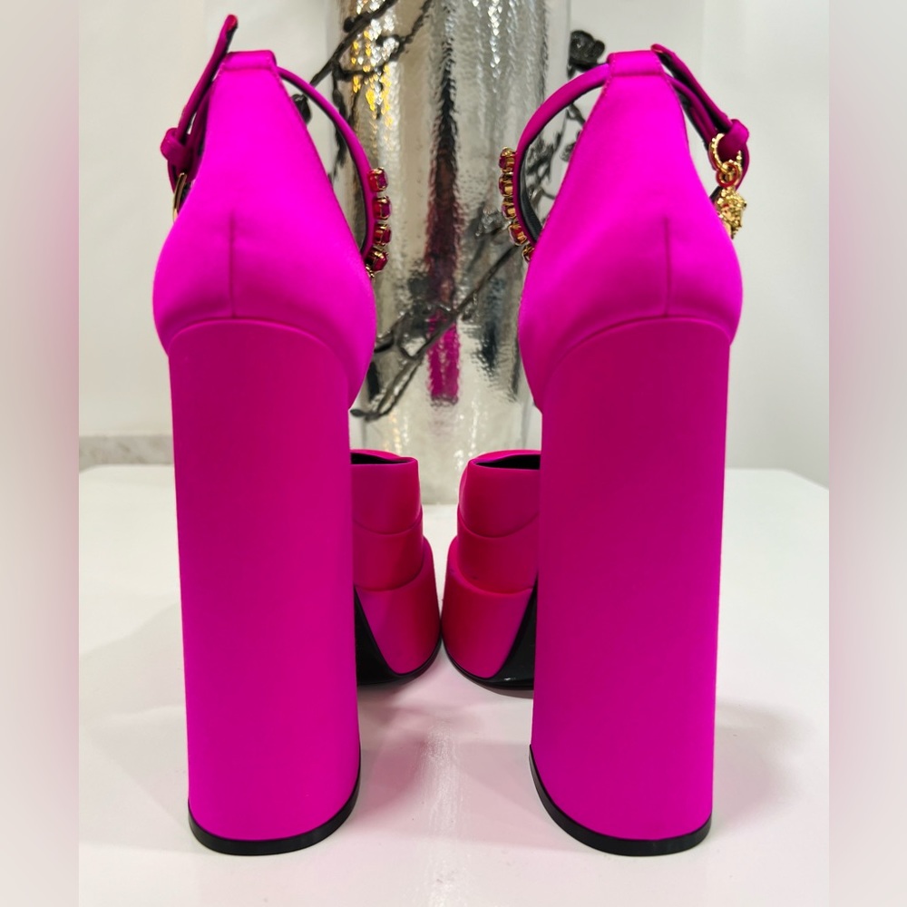 VERSACE Medusa Aevitas Platform Pumps EU:36 - Picture 8 of 12